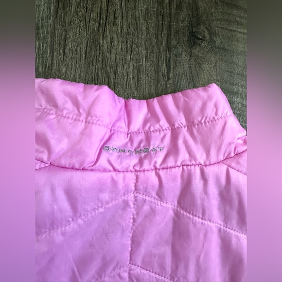 Girls Columbia Pink Vest Omni Heat M - Picture 7 of 7